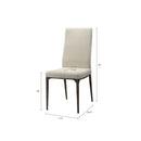 Captiva - Dining Side Chair With Upholstery (Set of 2) - Cream