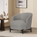 Elegant Barrel Style Club Chair