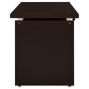 Skylar - Computer Desk With Keyboard Drawer - Cappuccino