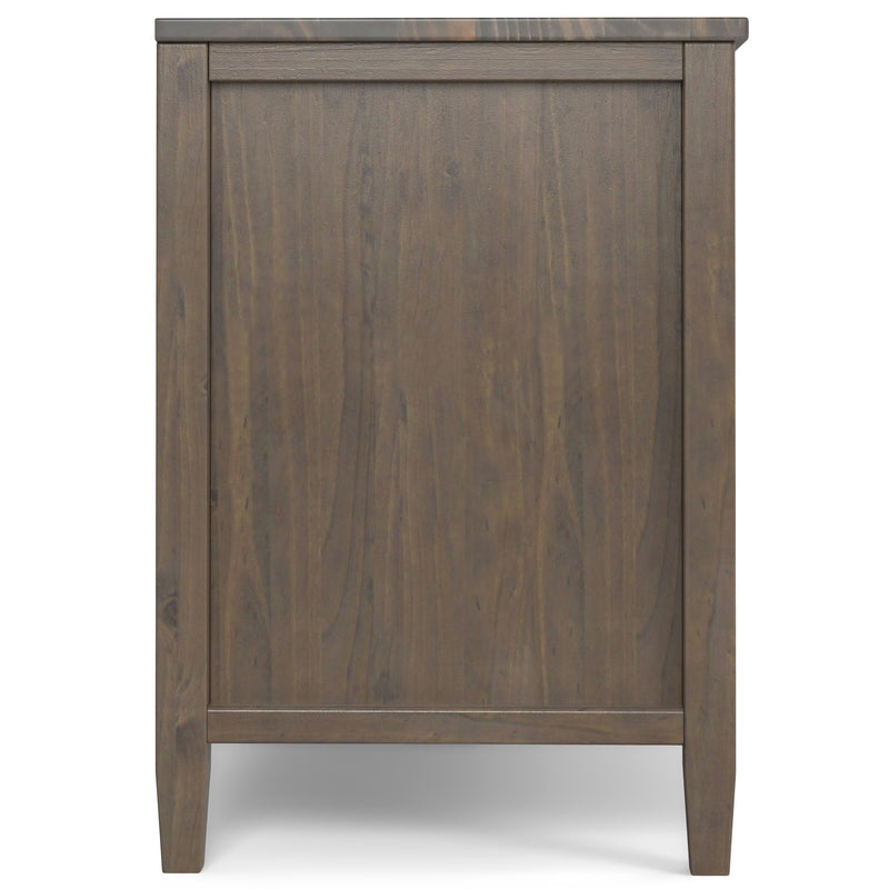 Ela - TV Media Stand - Smoky Brown