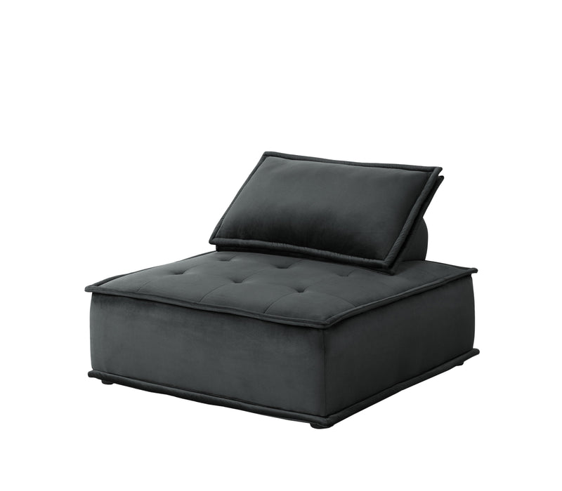 Anna - Velvet 4-Seater Modular Sofa