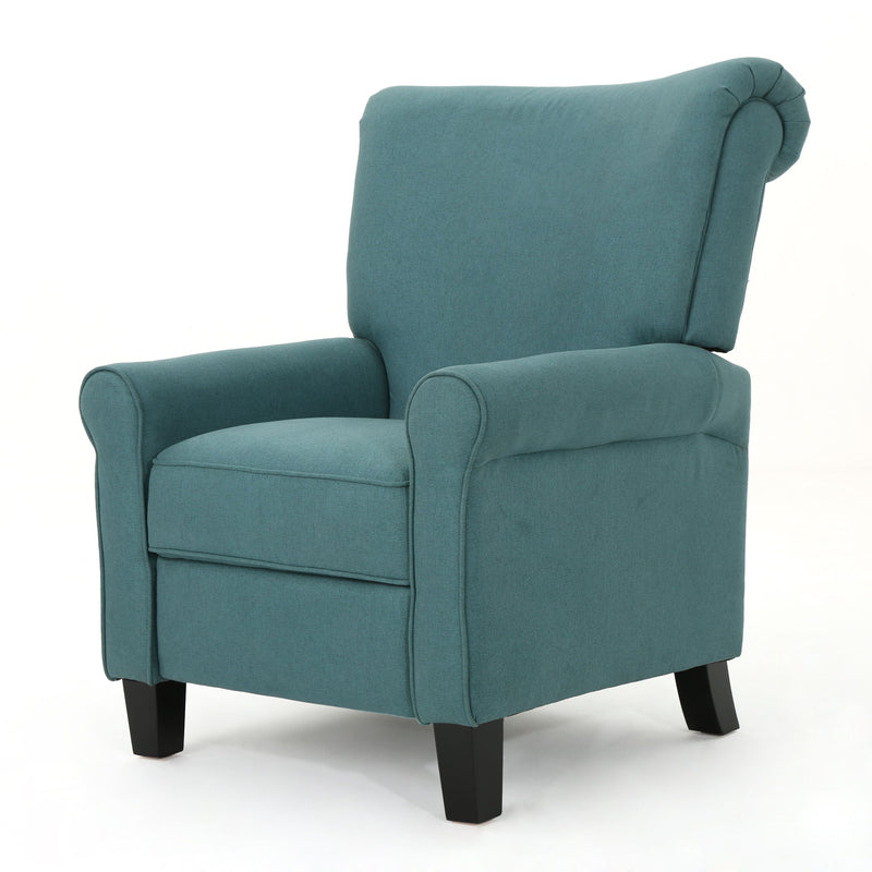 Wide Manual Standard Recliner - Teal