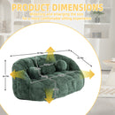 Bean Bag Lazy Sofa Durable Comfort Lounger High Back Bean Bag Chair Couch