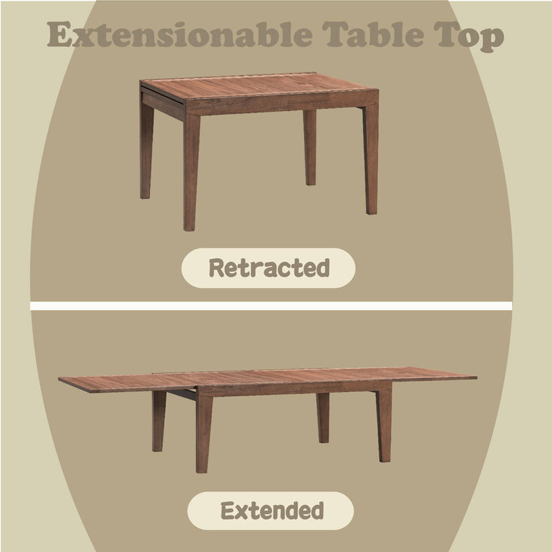 Mayah - Dining Table - Walnut Finish