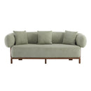 Modern Curved Arm Sofa