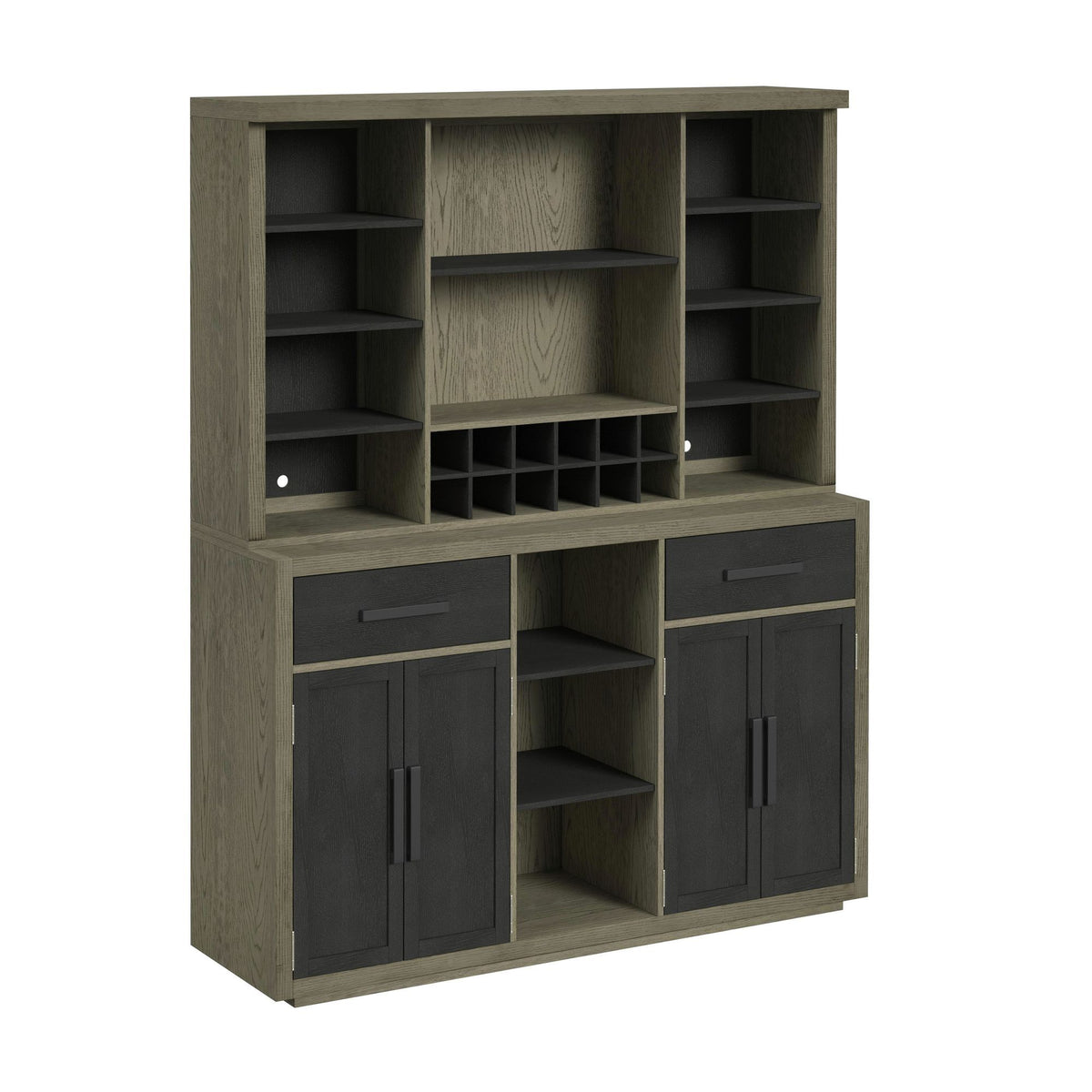 Jemma Buffet in Black by Elements International, view 2