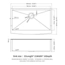 Farmhouse Kitchen Sink, Stainless Steel, Apron Front