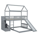 House Bunk Bed With Slide