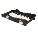 Race Car Shaped Platform Bed & Wheels