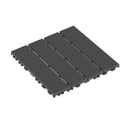 Interlocking Plastic Deck Tiles, Waterproof Outdoor / Indoor Patio Flooring