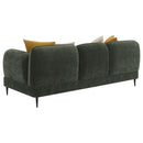 Jade - Chenille Upholstered Modern Track Arm Sofa
