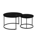 Round Nesting Coffee Table (Set of 2)