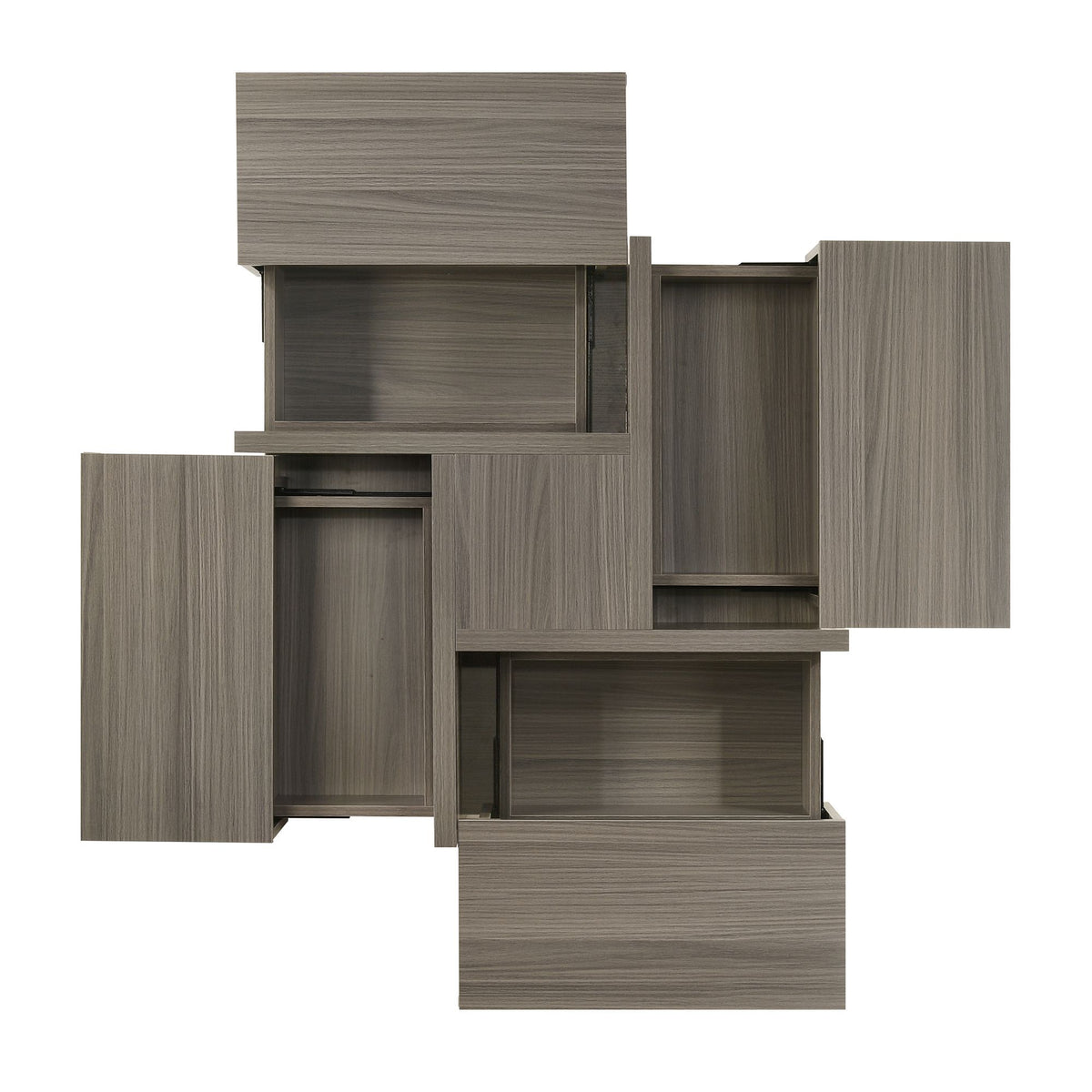 Martina Coffee Table in Gray by Elements International, view 2