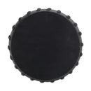 Outdoor End Table With Outstanding Studded Design - Matte Black