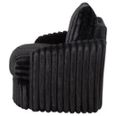 Sarco - Corduroy Upholstered Swivel Accent Arm Chair