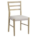 Wooden Dining Table Set Mutifunctional Extendable Table With Leaf And 2 Drawers, Dining Chairs With Soft Cushion