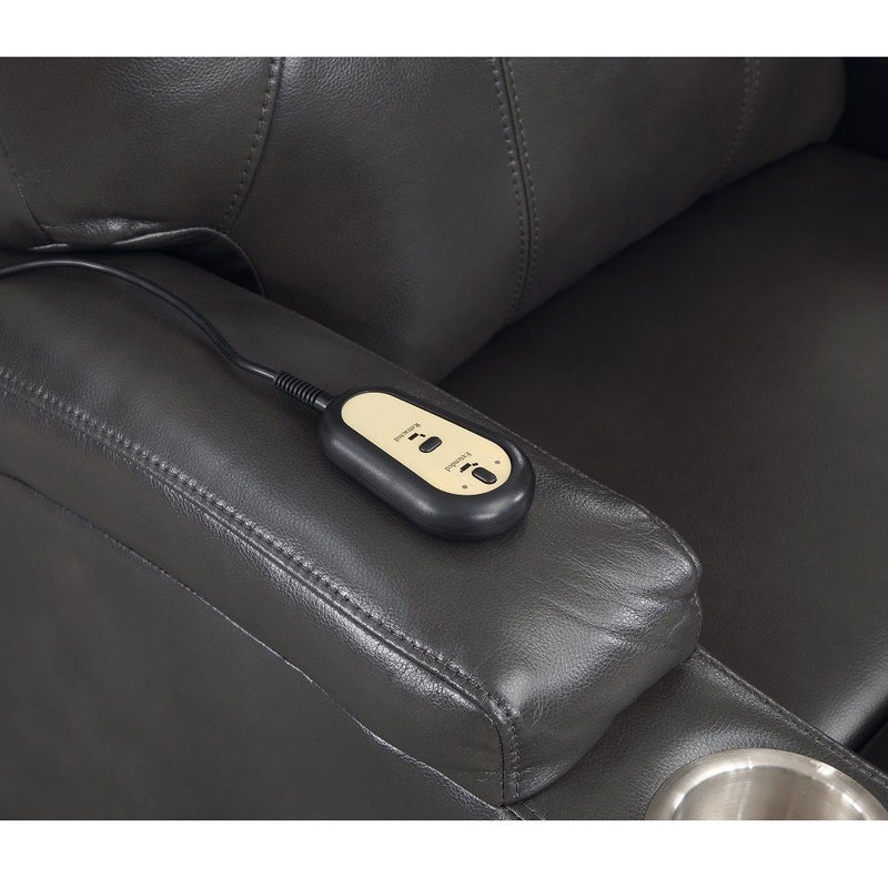 Seat Construction: Pocket Coil Tight Seat & Back Cushion Power Lift 2 Cup Holders Included Cushion Thickness: 6"