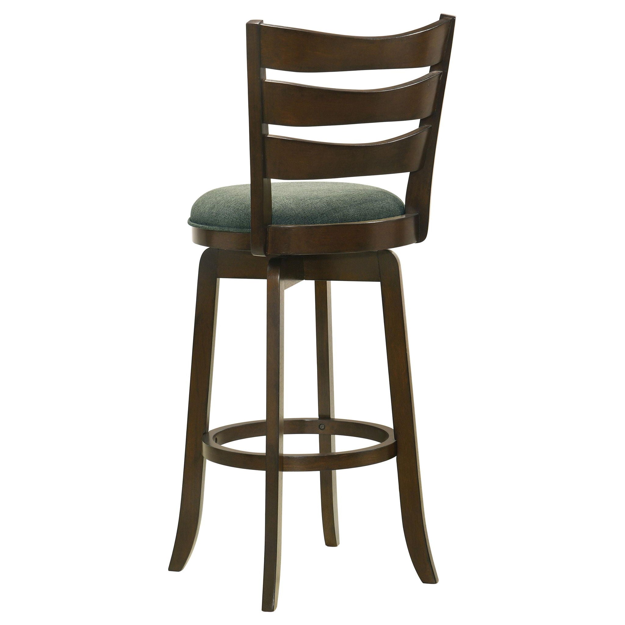 Murphy Wood Pub Height Swivel Bar Chair Hunter Green - Atlantic Fine Furniture Melbourne FL