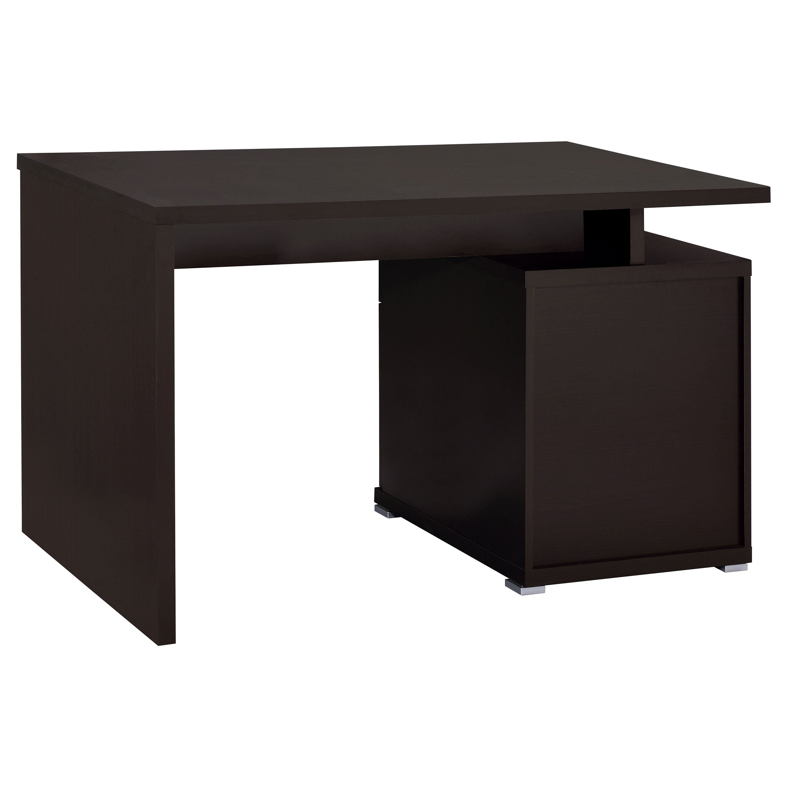 Irving 47-inch 2-drawer Office Computer Desk Cappuccino — view 8