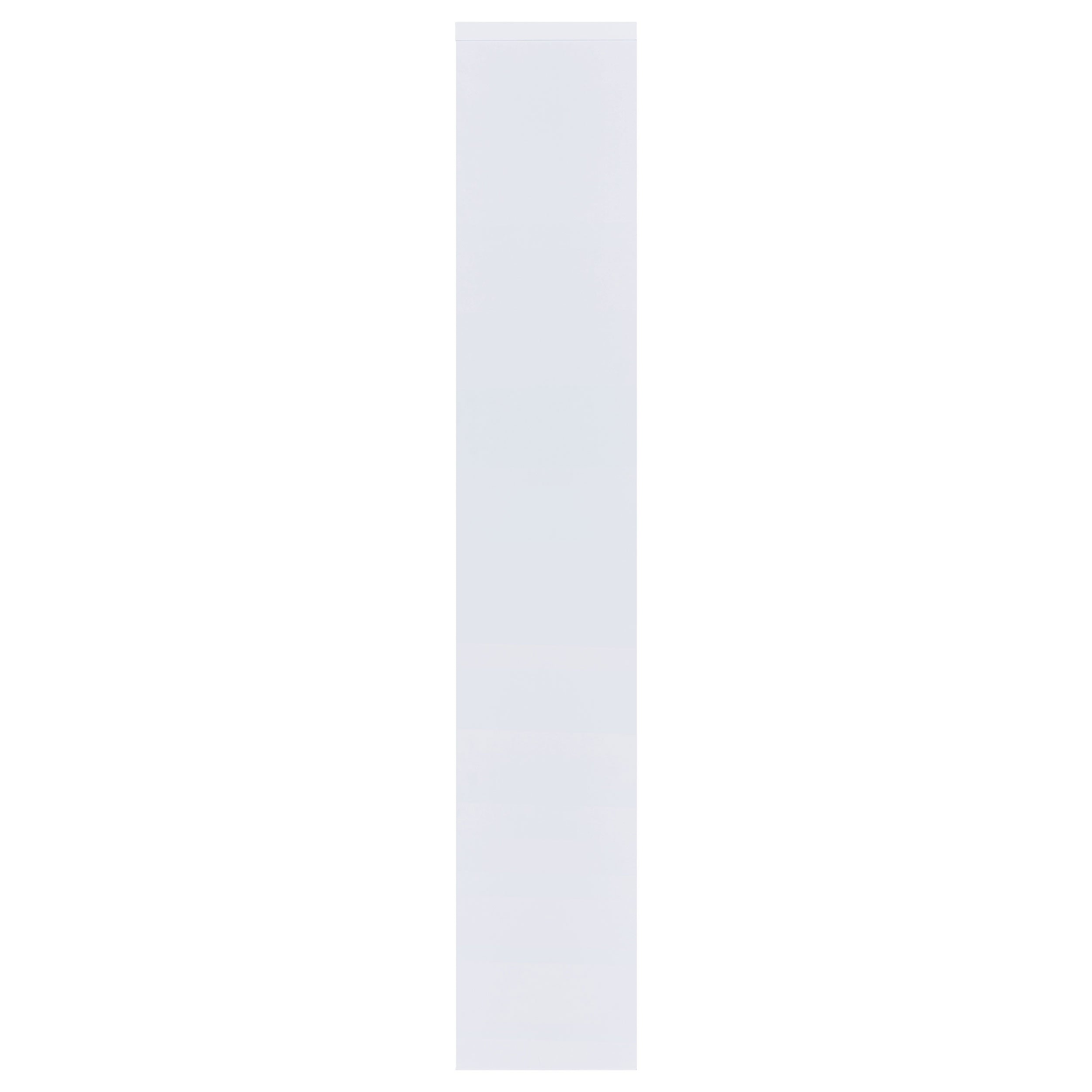Theo 71-inch 6-shelf Bookshelf White — view 4