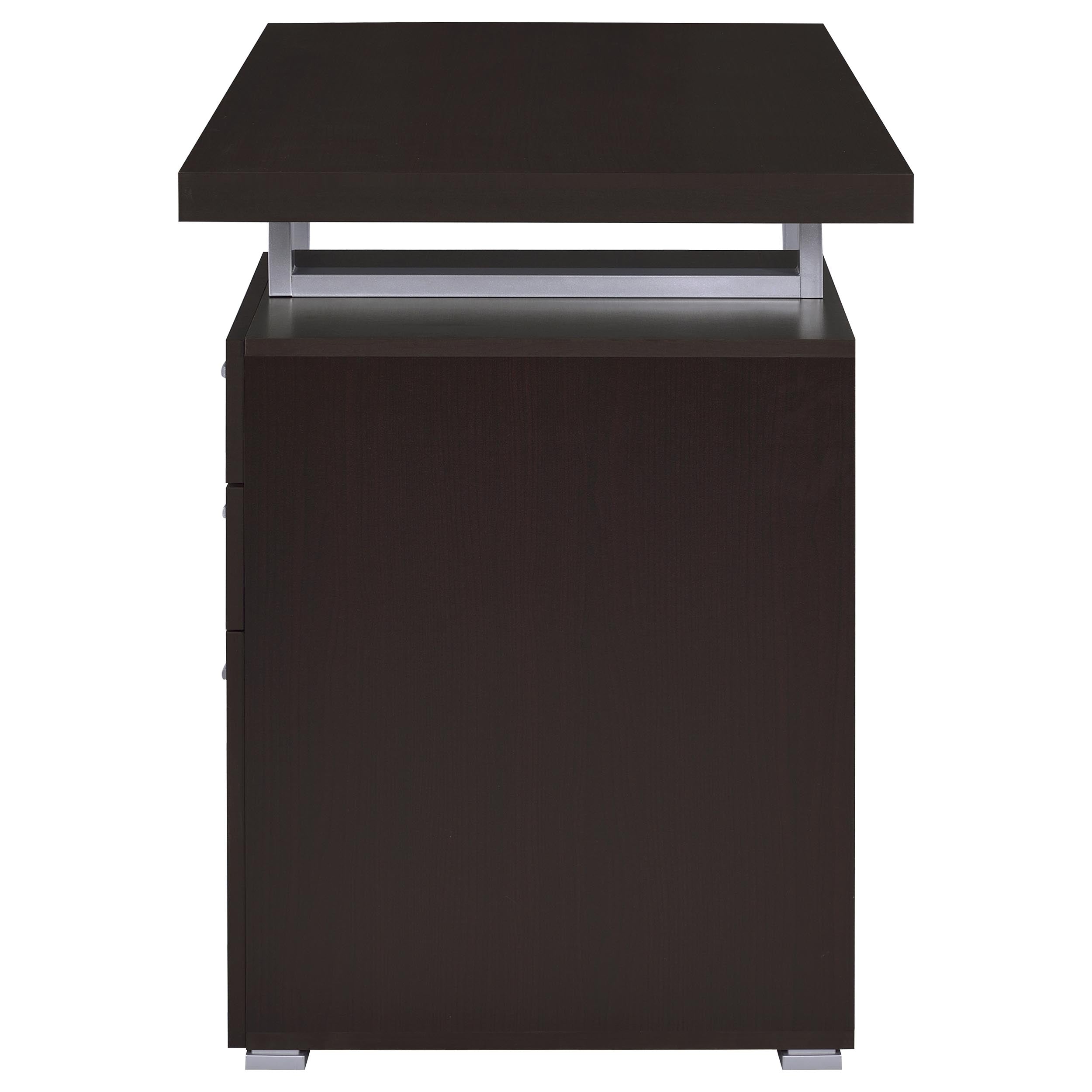 Brennan 47-inch 3-drawer Office Computer Desk Cappuccino — view 6