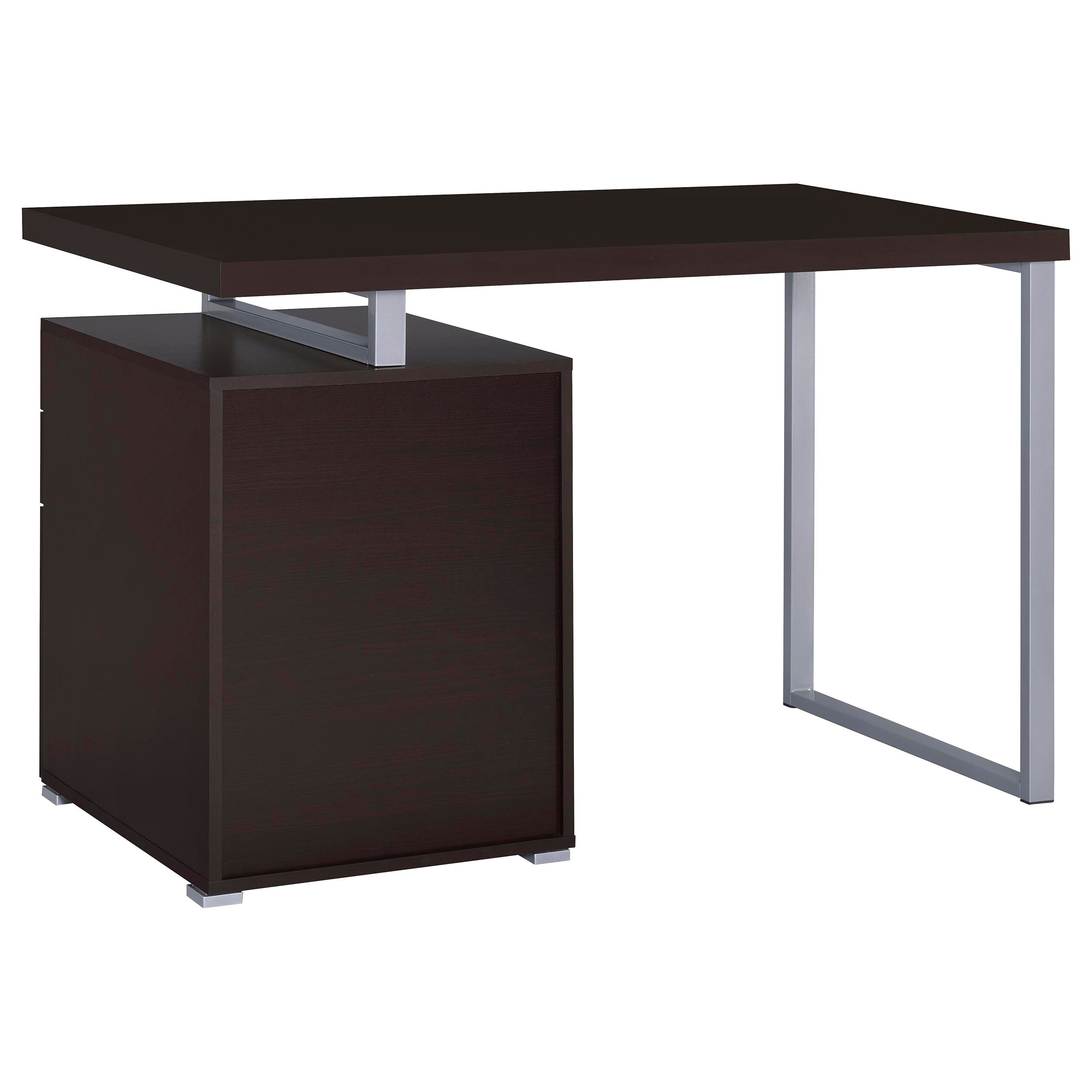 Brennan 47-inch 3-drawer Office Computer Desk Cappuccino — view 7