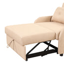 Versatile Pull Out Sofa Sleeper 3 In 1 With Wing Table & USB Charge, Compact Design