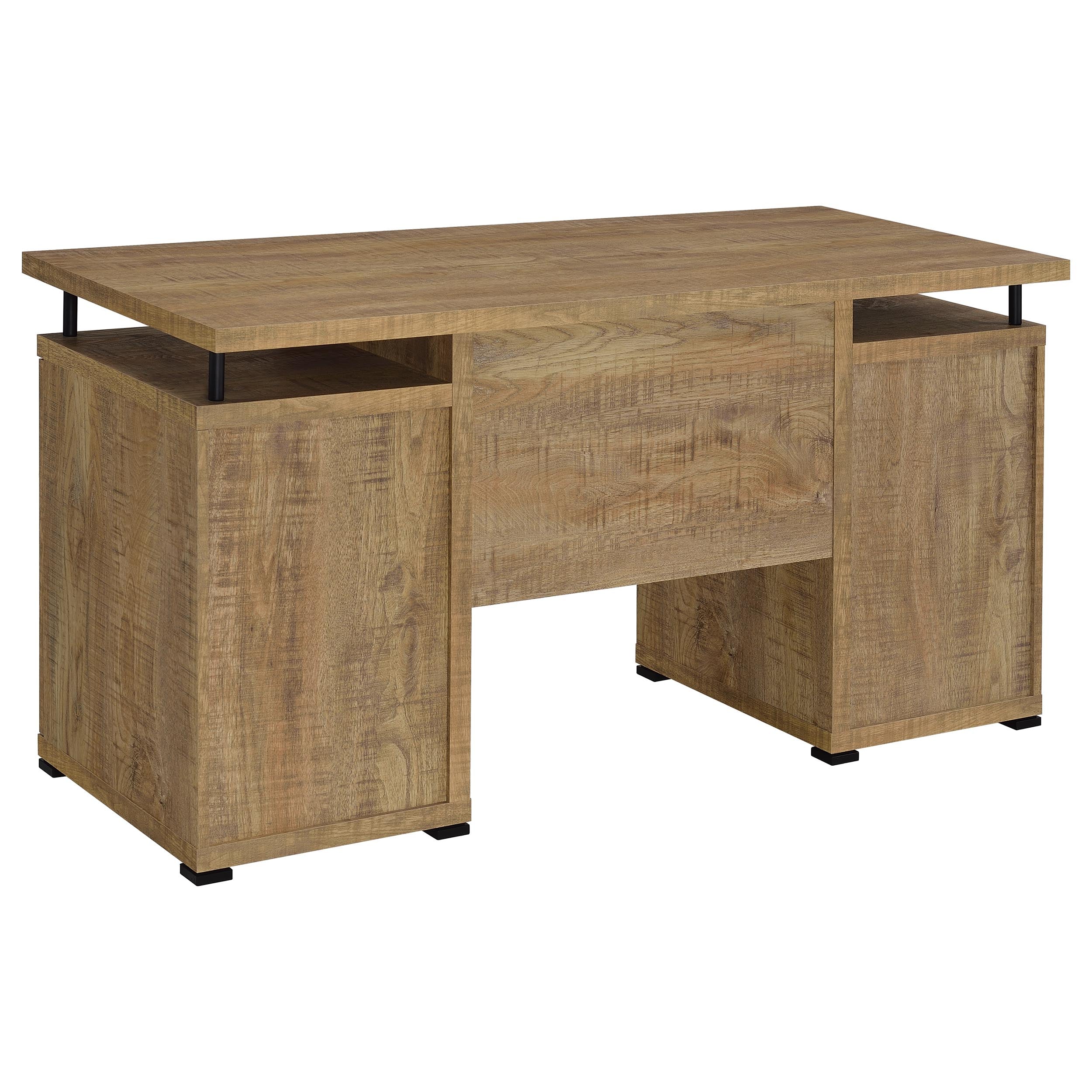 Tracy 55-inch 2-drawer Office Computer Desk Mango — view 6