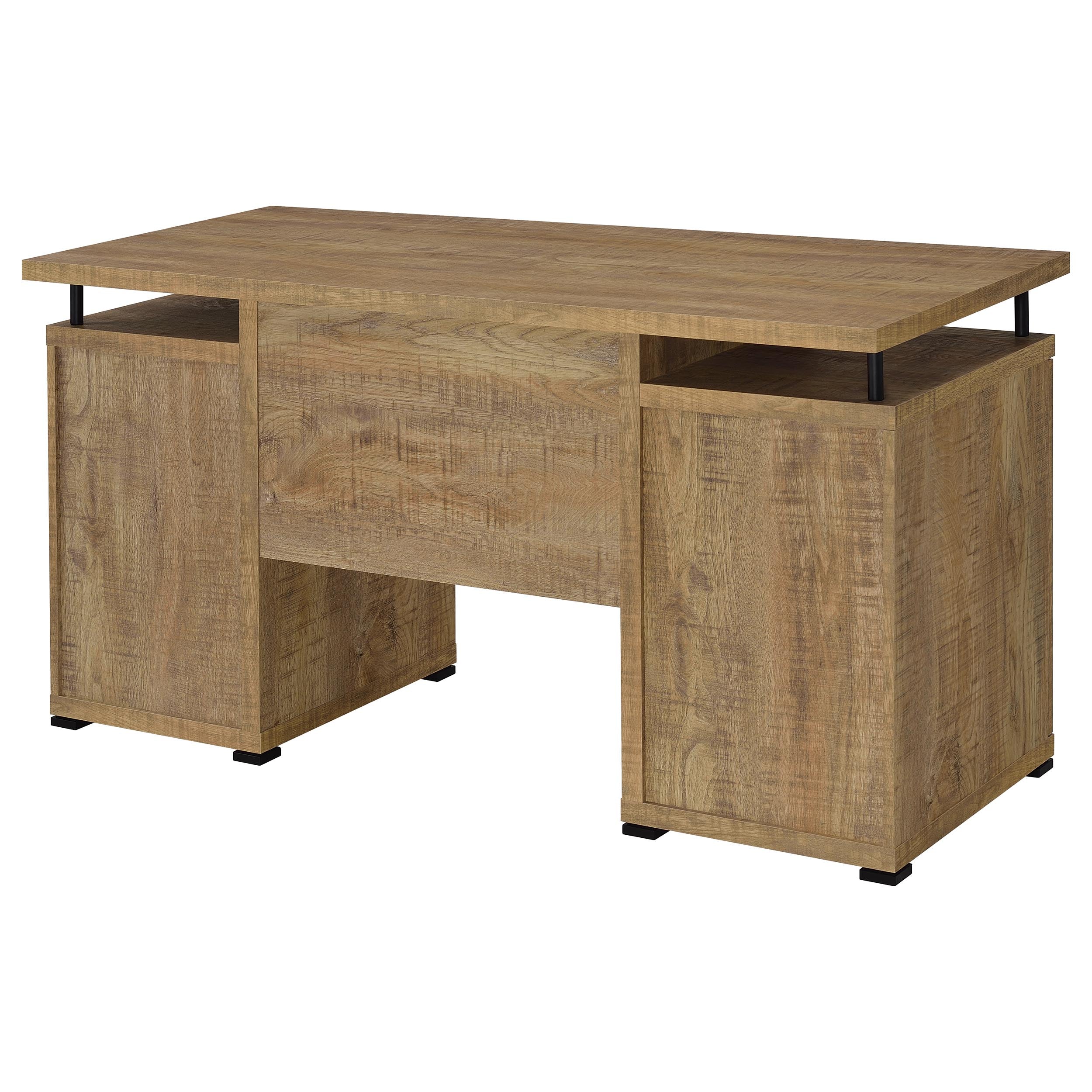Tracy 55-inch 2-drawer Office Computer Desk Mango — view 7