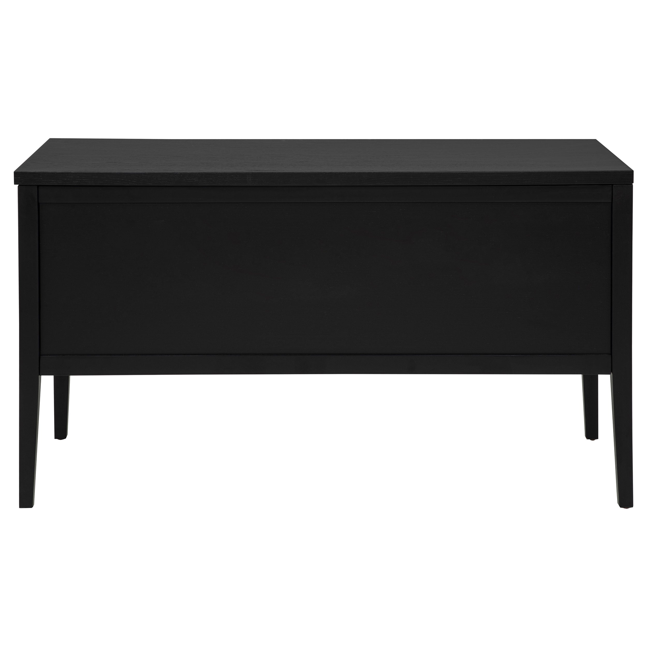 Graham 54-inch 4-drawer Double Pedestal Lift Top Computer Desk Black — view 9