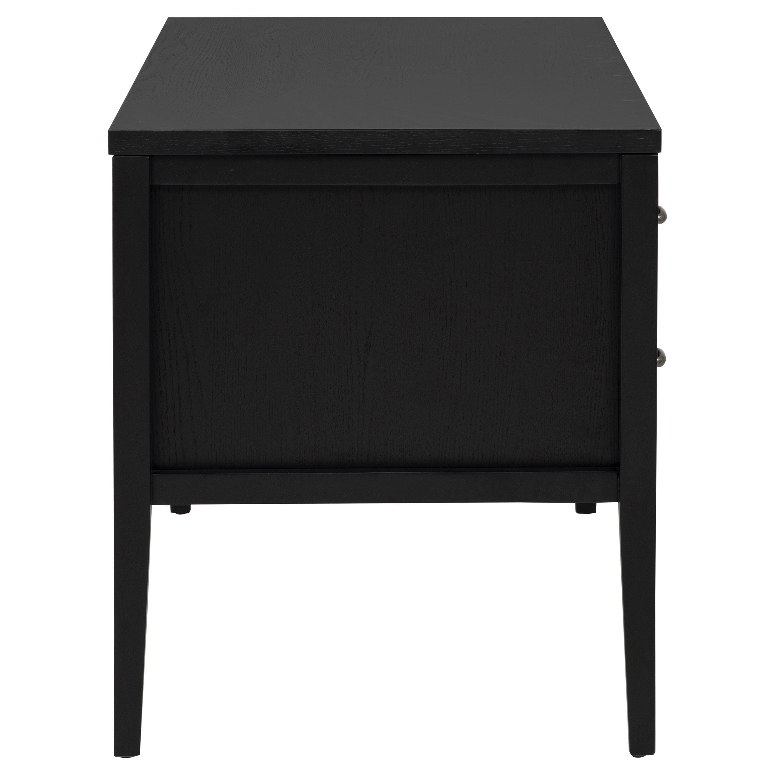 Graham 54-inch 4-drawer Double Pedestal Lift Top Computer Desk Black — view 10