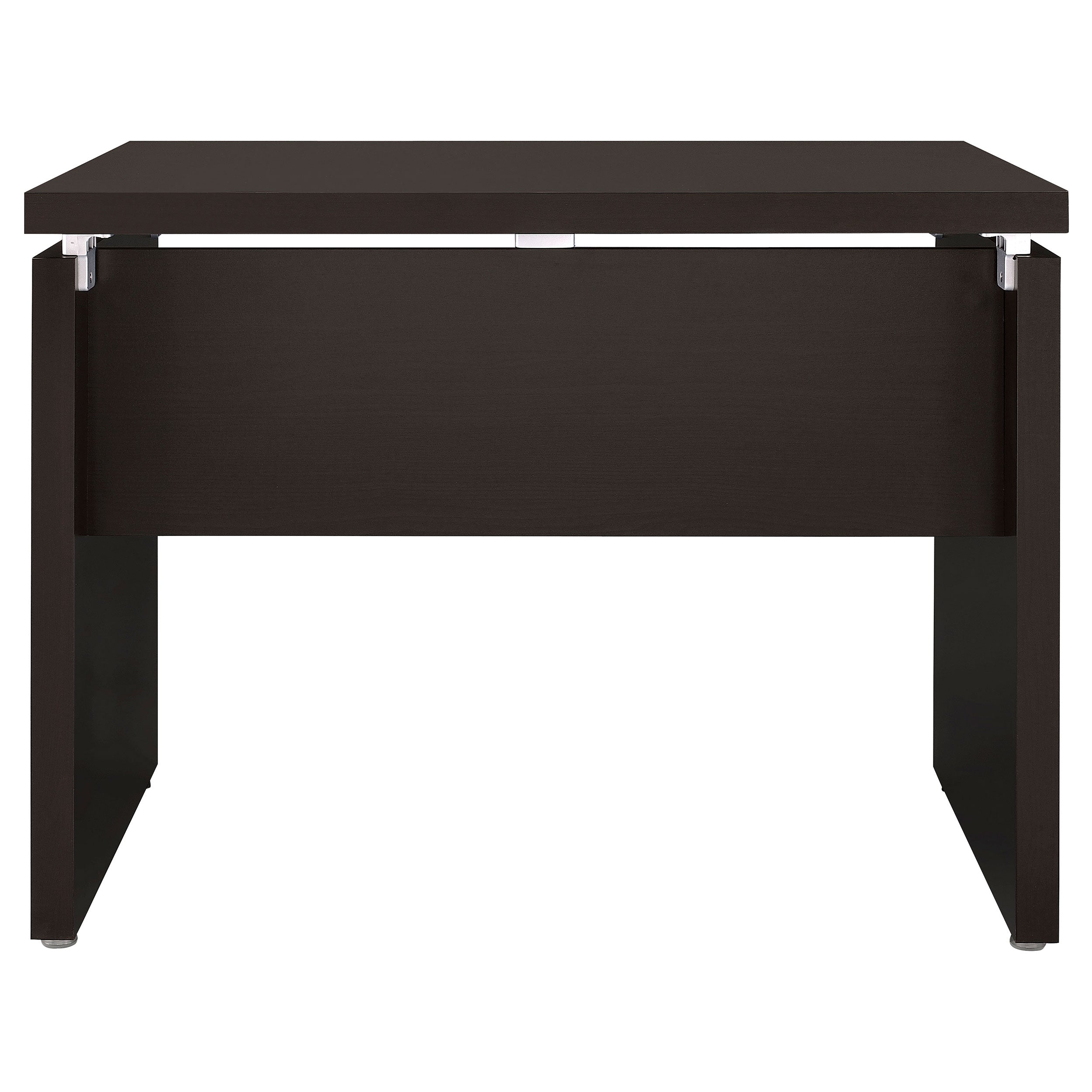 Skylar 83-inch L-Shaped Office Computer Desk Cappuccino — view 10