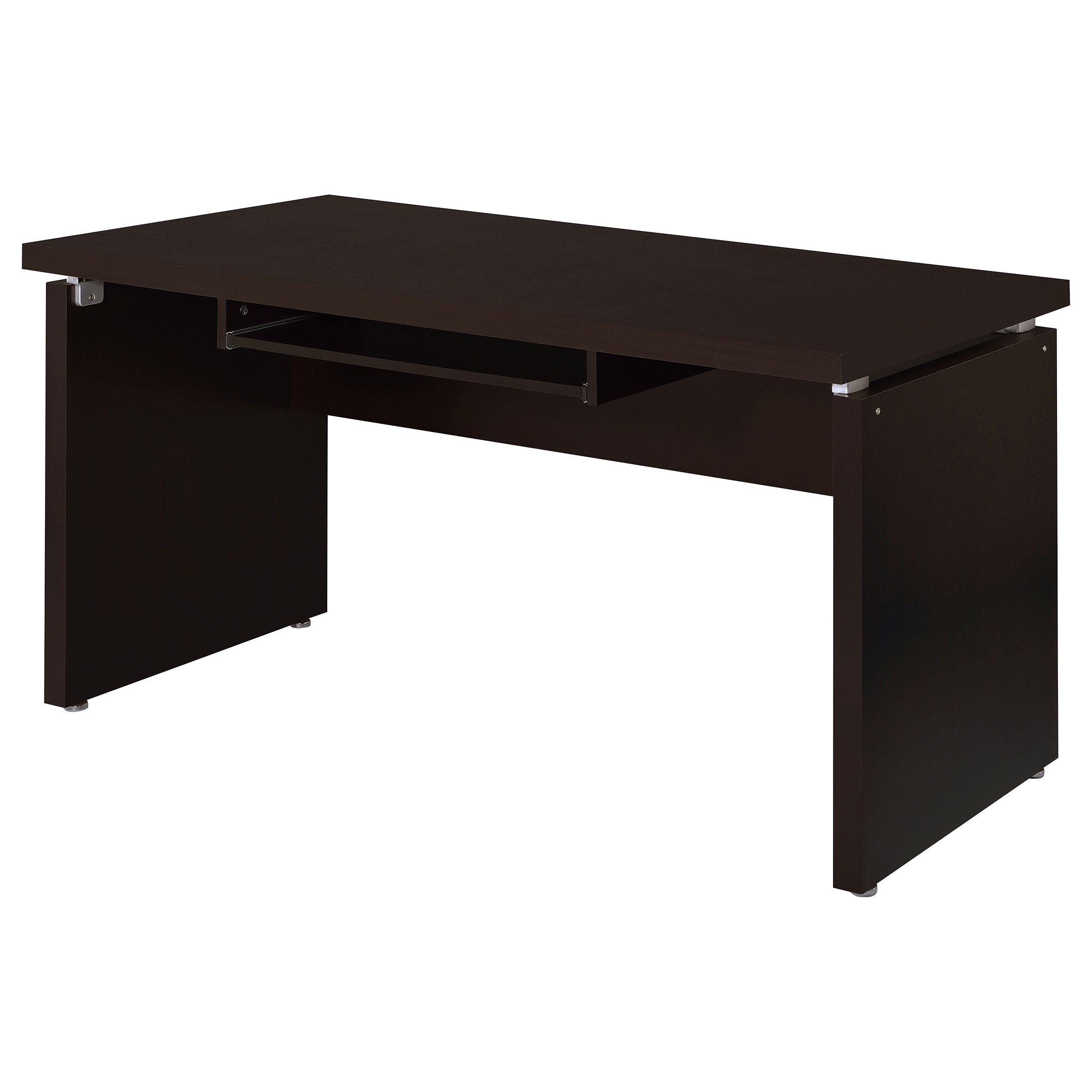 Skylar 55-inch Computer Desk with Keyboard Drawer Cappuccino — view 5