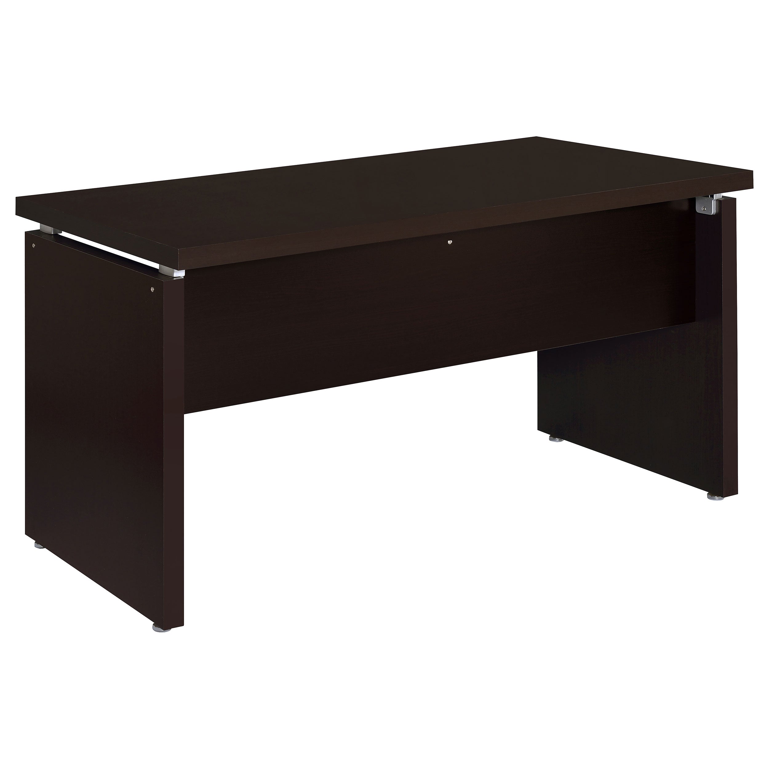 Skylar 55-inch Computer Desk with Keyboard Drawer Cappuccino — view 7