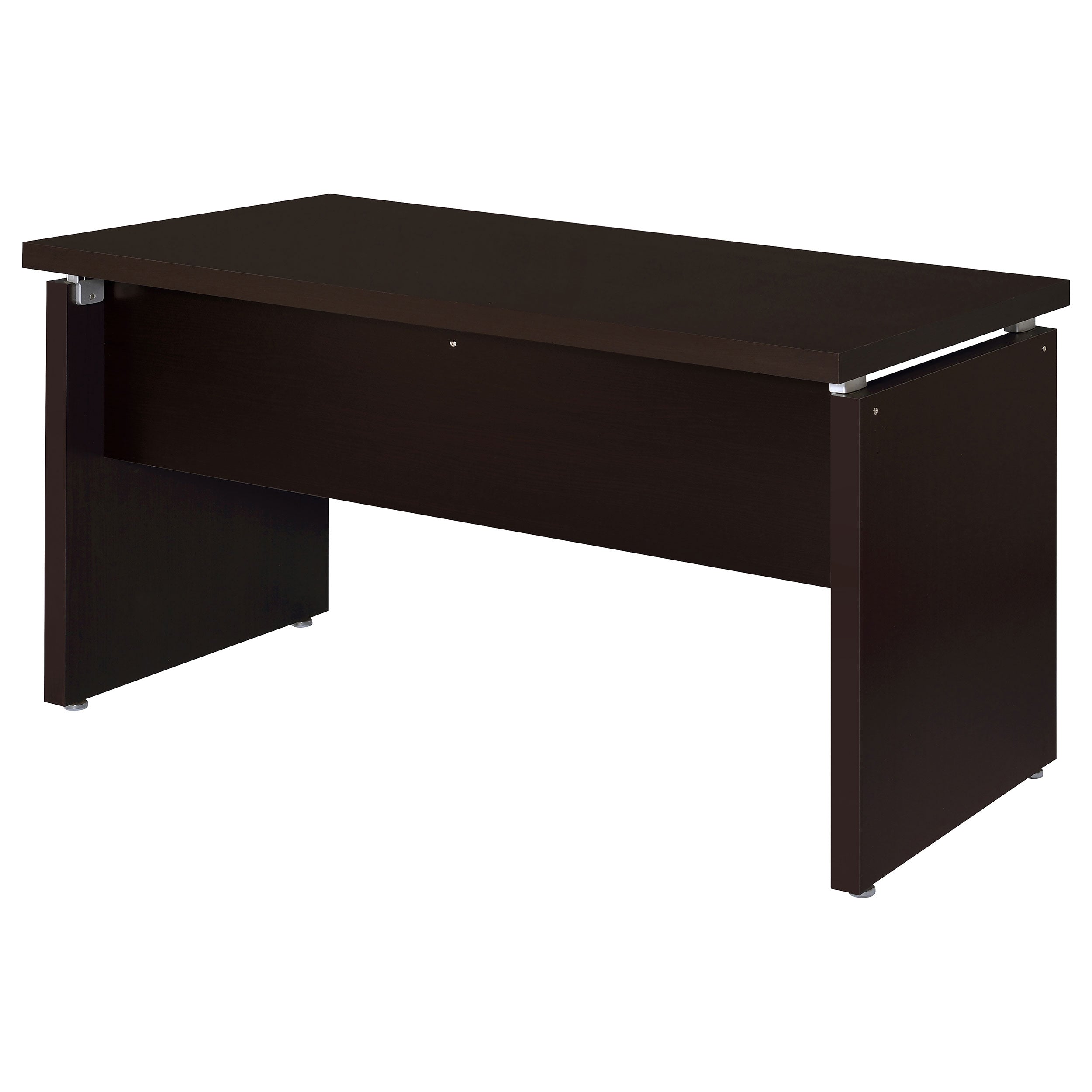 Skylar 55-inch Computer Desk with Keyboard Drawer Cappuccino — view 9