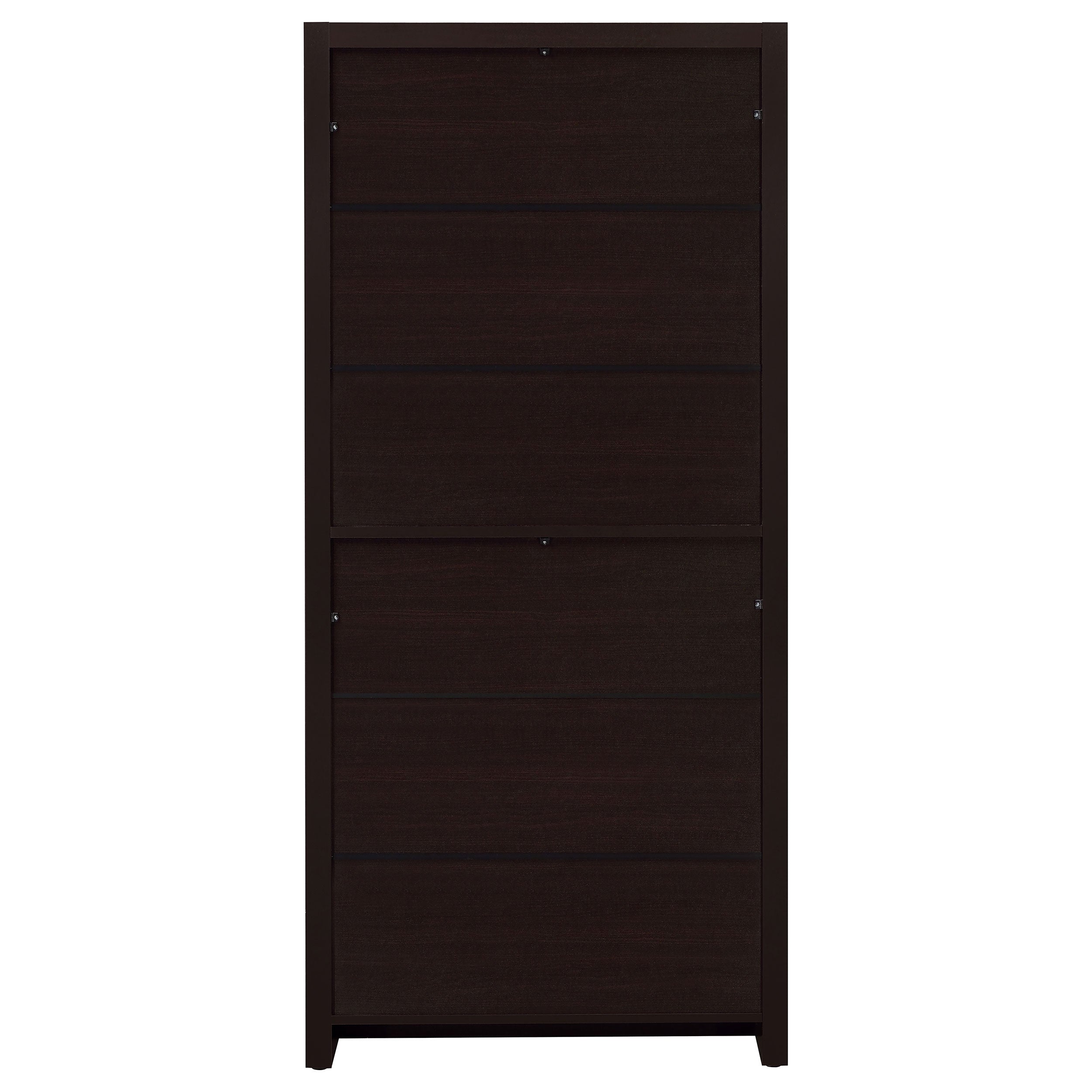 Skylar 71-inch 5-shelf Bookcase with Drawer Cappuccino — view 8