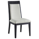 Brookmead - Dining Side Chair (Set of 2) - Ivory / Black