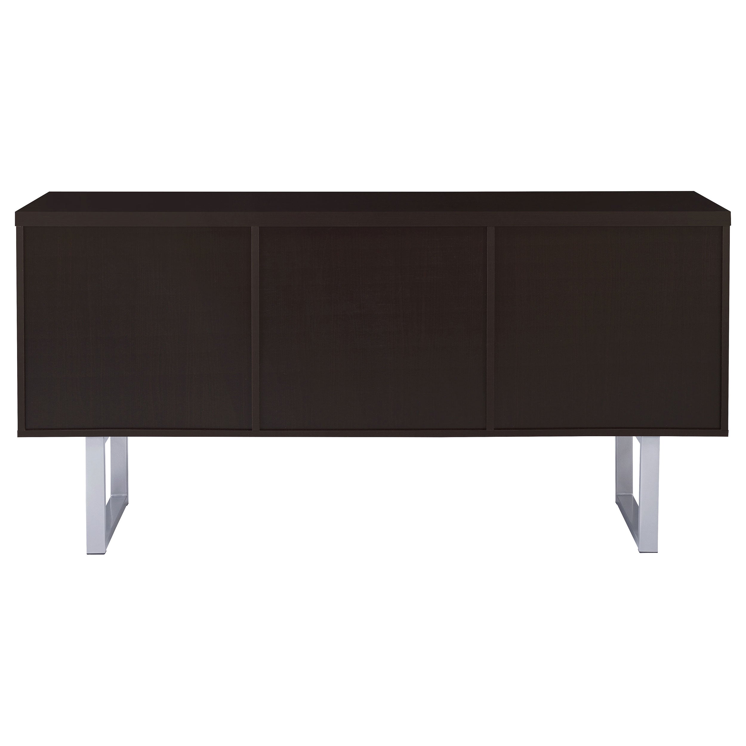 Lawtey 5-drawer Home Office Storage Credenza Cappuccino — view 8