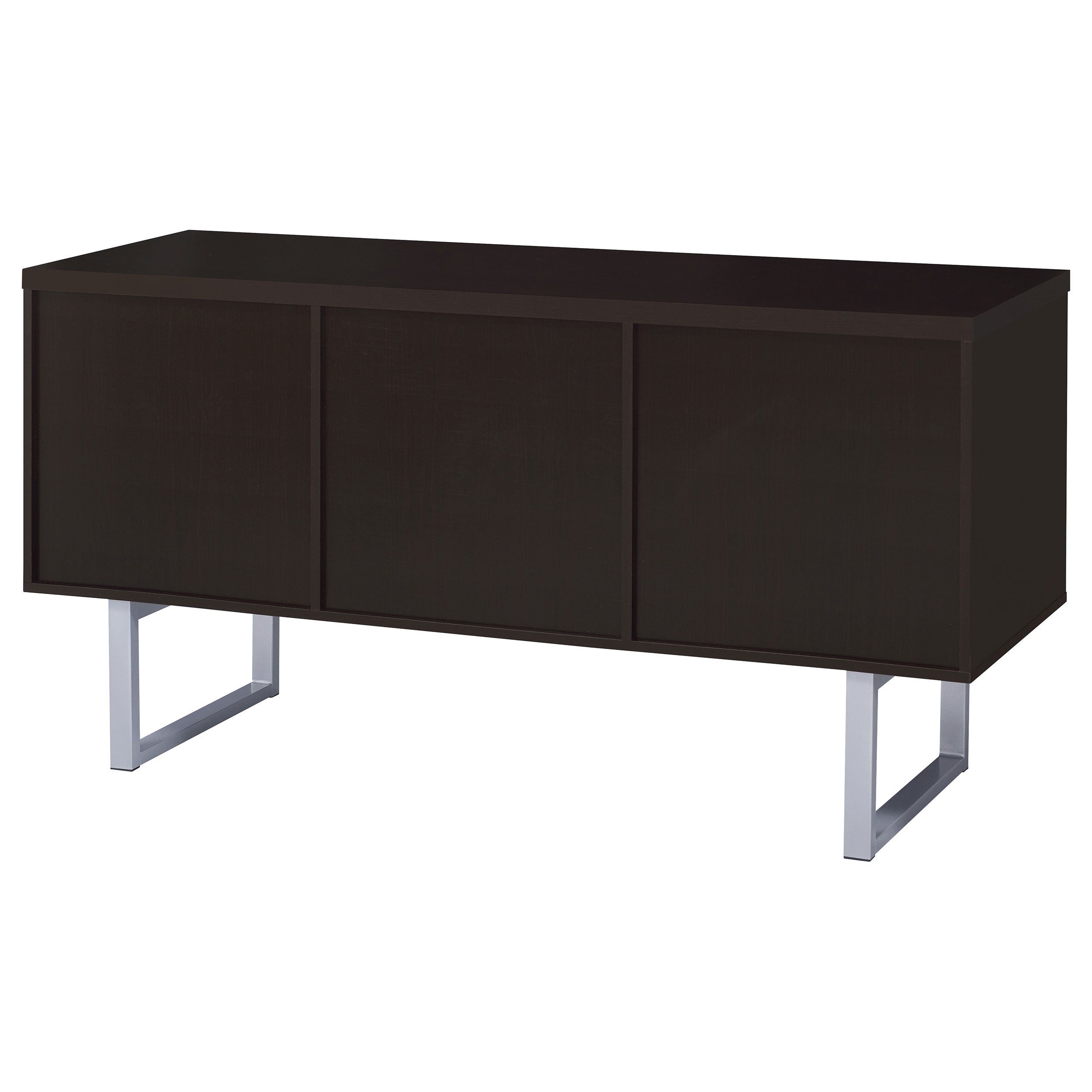 Lawtey 5-drawer Home Office Storage Credenza Cappuccino — view 9