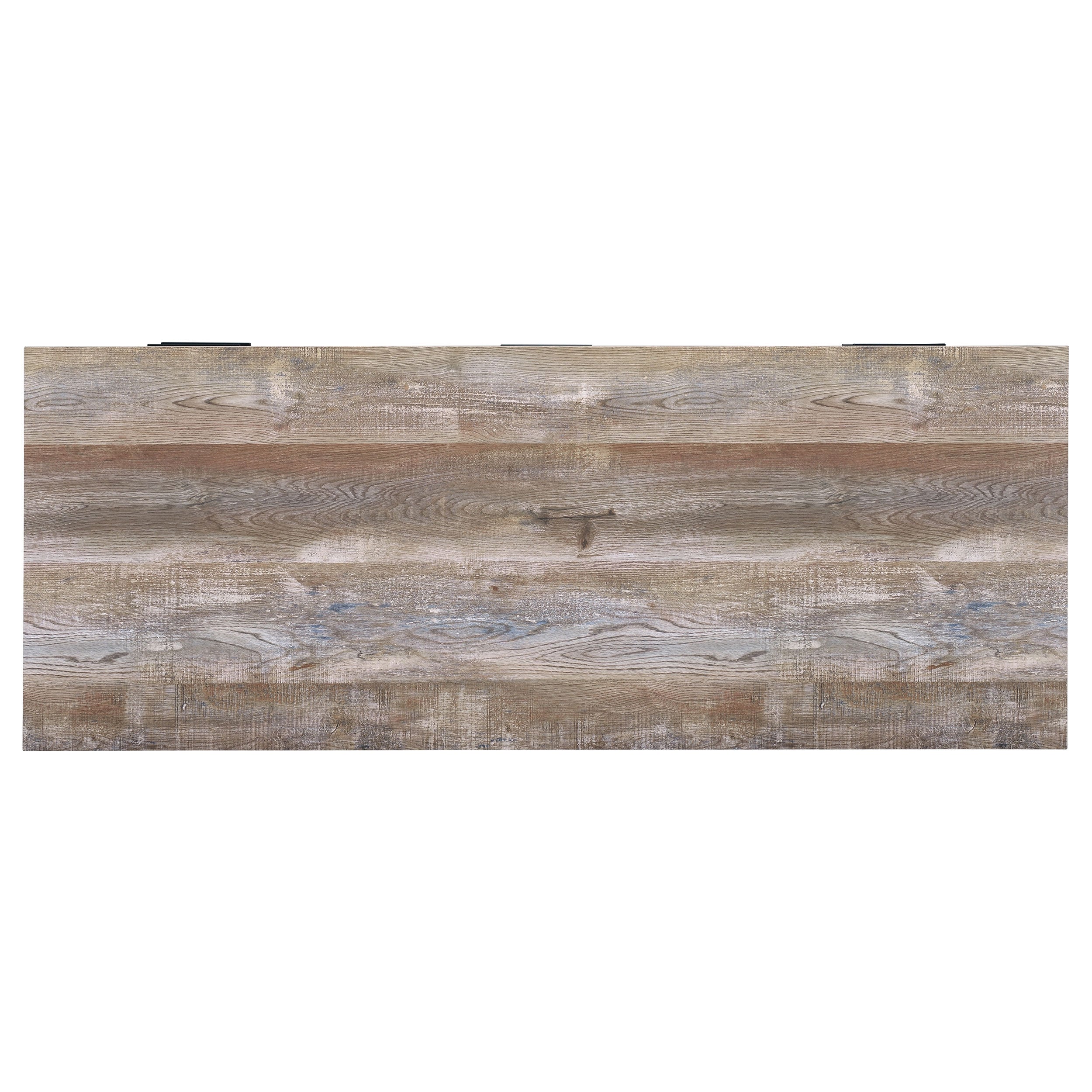 Samson 60-inch 4-drawer Office Computer Desk Weathered Oak — view 8