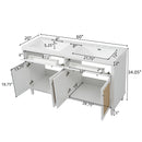 Bathroom Vanity With Double Sink, Large Storage Space