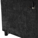 Loveseat Sofa Bed Sleeper With Reversible Backrest, Side Pockets, USB Ports, Phone Holder