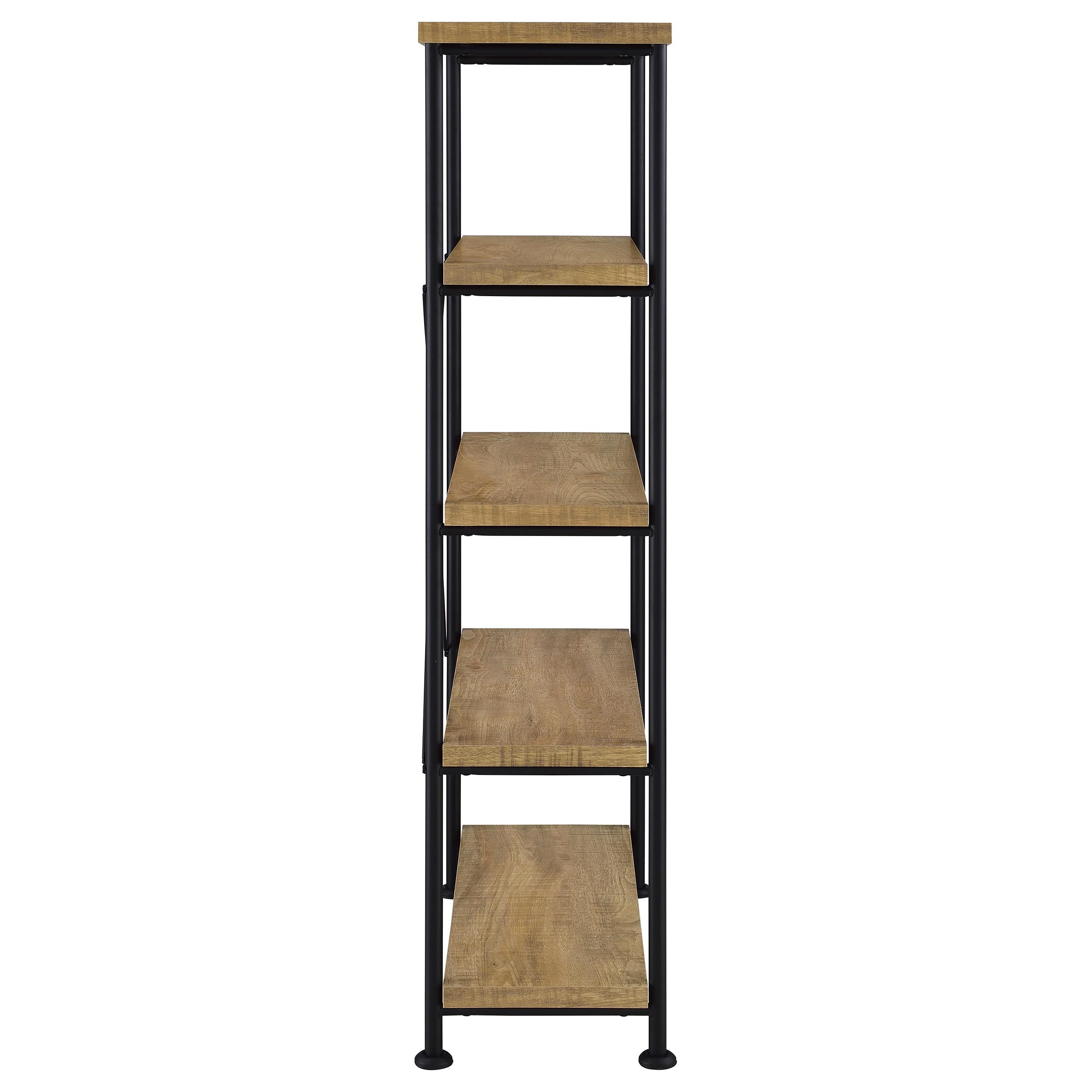 Analiese 63-inch 4-shelf Bookshelf Mango — view 8