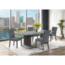 Susan - Dining Table - Gray