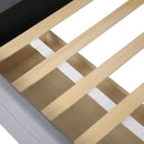 Luxurious Upholstered Platform Bed With Storage Drawers