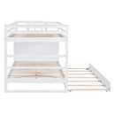 Bunk Bed With Twin Size Trundle And Staircase
