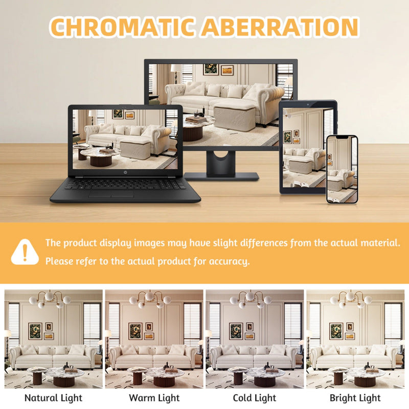 3 In 1 Pull Out Sofa Bed With Movable Ottoman