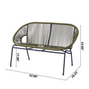 Condessa - Outdoor Patio Wicker Loveseat
