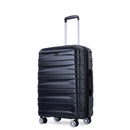 Luggage Set Of 5 Pieces, Expandable Hard Pc Luggage Set With Tsa Lock For Rotating Wheels