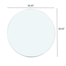 Round Tempered Glass Table Top